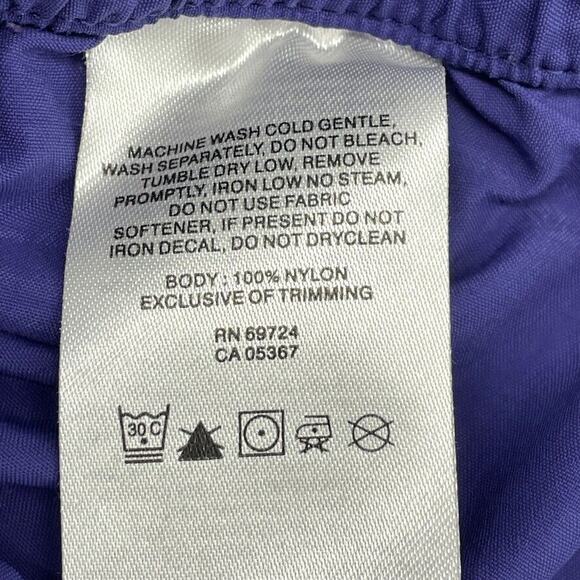 Columbia Shorts Womens Medium Blue Nylon Activewear Jogging Gym Beach Hiking - Picture 7 of 11